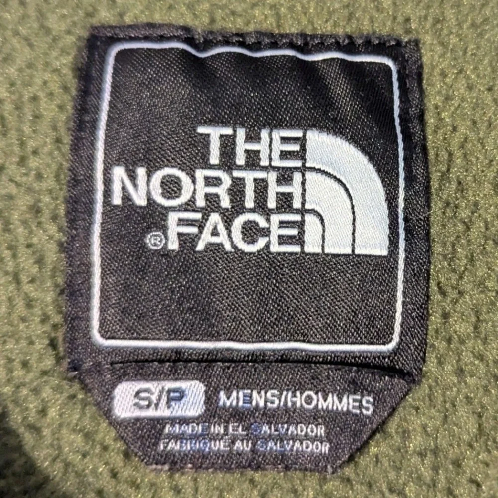 The North Face Men's Small Retro Denali Jacket Fleece Woodland Green TNF Black